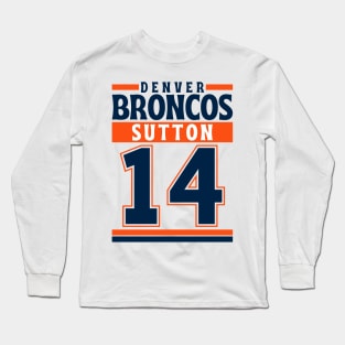 Denver Broncos Sutton 14 Edition 3 Long Sleeve T-Shirt